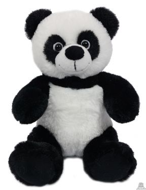 Zittende pluche Panda 21 cm