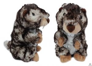 Staande pluche Marmot staand 16 cm