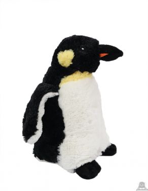 Staande pluche pinguin beide van 24 CM.