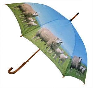 Stoere paraplu met schaap 100 cm 