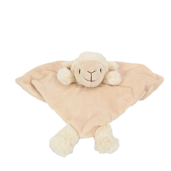 pluche knuffel, pluche knuffeldoek schaap van CM. Pluche Knuffel