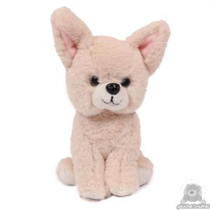 Zittende pluche Hond chihuahua 16 cm