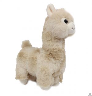 Staande Alpaca beige 24 cm.