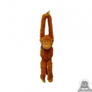 Soft-pluche Hang aap bruin 100 cm