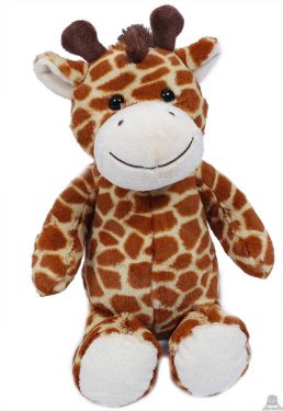 Zittende pluche Giraffe 25 cm