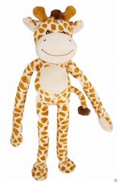 Hangende pluche giraffe beide van 40 CM.