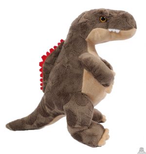 Pluche staande Dinosaurus Bruin 30 cm