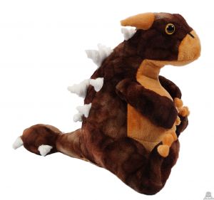 Pluche staande Dinosaurus Bruin 30 cm