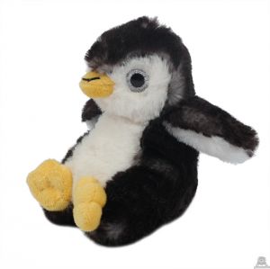 Staande pluche Pinguin 15 cm