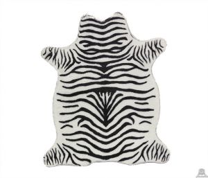 Liggende pluche zebra beide van 90 CM.