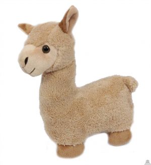 Staande Alpaca beige 29 cm.