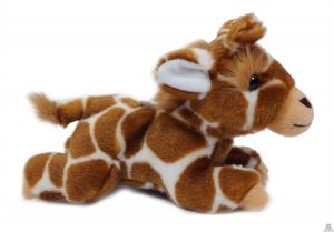 Liggende pluche Giraffe 20 cm