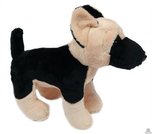 Staande pluche Hond Duitse herder 23 cm