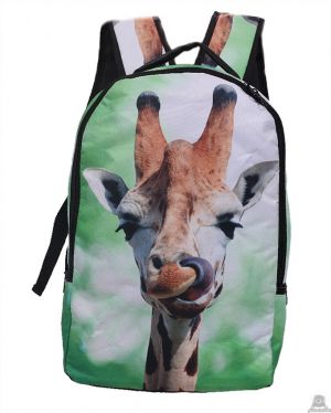 Stoere Rugzak Giraffe.