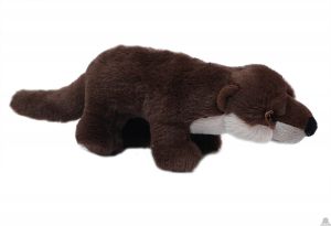 Pluche otter bruin 27 cm.