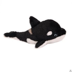 Pluche orka zwart 26 cm.