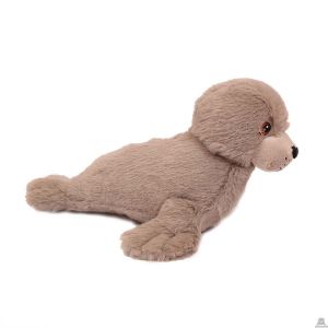 Pluche zeehond grijs 27 cm.