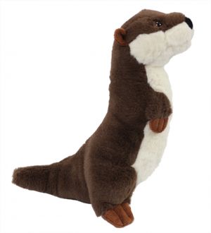 Staande pluche Otter 22 cm